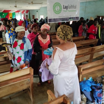 Clothes Distribution to IDPs - Tagama IDP Camp, Samaru Kataf, Southern Kaduna